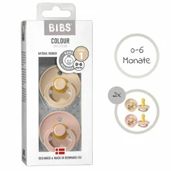 Schnuller - Colour 2er Pack - Blush / Vanilla - Gr. 0-6 M
