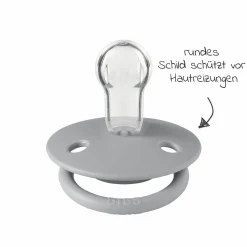 Schnuller - De Lux 2er Pack - Silikon - Cloud / Steel Blue - Gr. 0-36 M