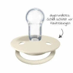 Schnuller - De Lux 2er Pack - Silikon - Ivory / Sage - Gr. 0-36 M