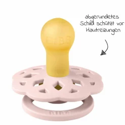 Schnuller 2er Pack Boheme - Naturkautschuk - Blossom / Dusky Lilac - Gr. 0-6 M