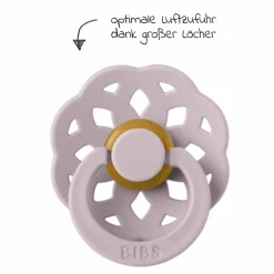 Schnuller 2er Pack Boheme - Naturkautschuk - Blossom / Dusky Lilac - Gr. 0-6 M