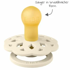 Schnuller 2er Pack Boheme - Naturkautschuk 6-18 M - Ivory / Sage