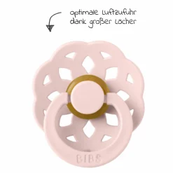 Schnuller 2er Pack Boheme - Naturkautschuk - Ivory / Blossom - Gr. 0-6 M