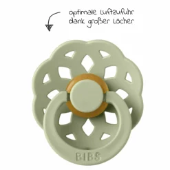 Schnuller 2er Pack Boheme - Naturkautschuk - Ivory / Sage - Gr. 0-6 M