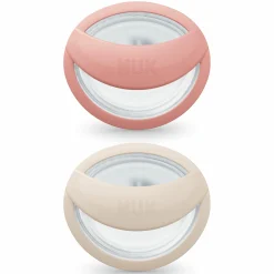 Schnuller 2er Pack MommyFeel - Silikon 0-9 M - Blush / Sanstone