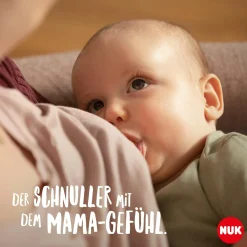 Schnuller 2er Pack MommyFeel - Silikon 0-9 M - Blush / Sanstone