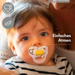 Schnuller 2er Pack Original DUO 6-18 M - Pastell