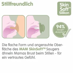 Schnuller 2er Pack Original - Silikon 0-6 M - Grün & Beige