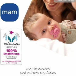 Schnuller 2er Pack Original Start - Silikon 0-2 M - Blau & Beige