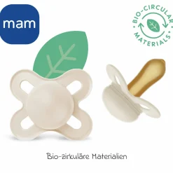 Schnuller 2er Pack Original Start - Naturkautschuk 0-2 M - Rosa & Beige