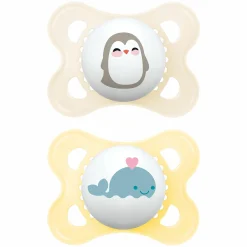 Schnuller 2er Pack Original - Silikon 0-6 M - Beige
