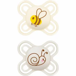 Schnuller 2er Pack Perfect Start - Silikon - 0-2 M - Beige