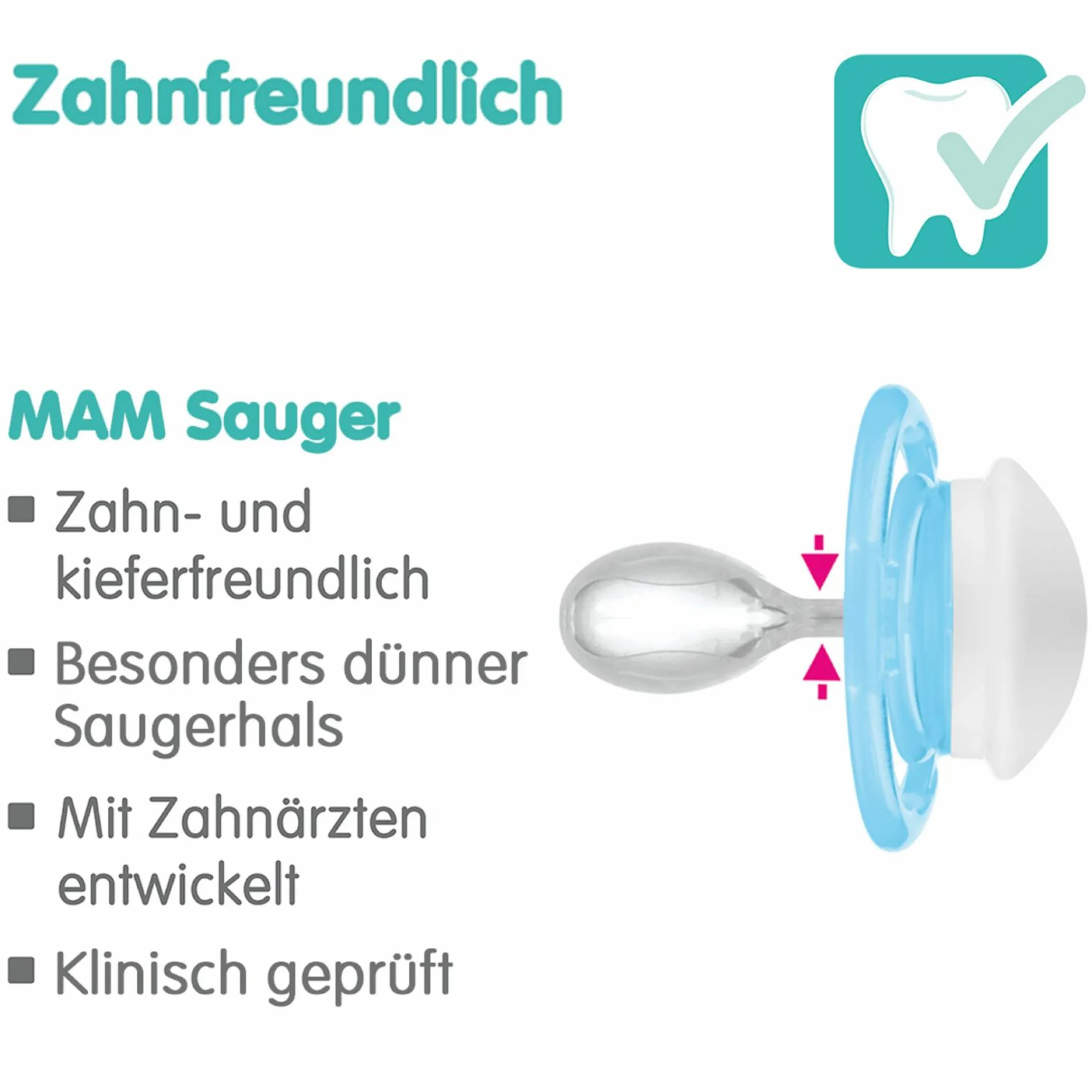 Schnuller 2er Pack Perfect - Silikon - 6-16 M - Beige