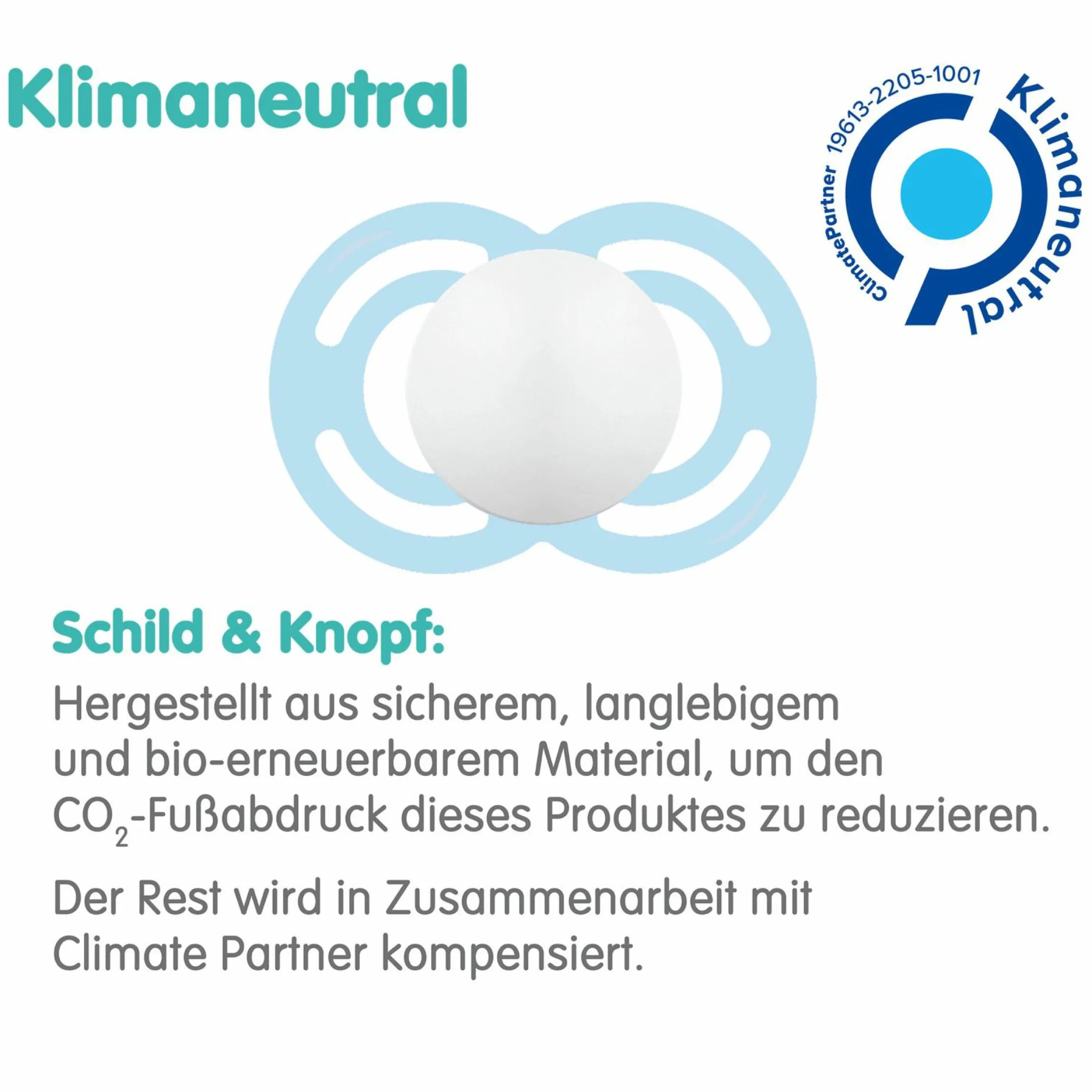 Schnuller 2er Pack Perfect - Silikon - 6-16 M - Beige