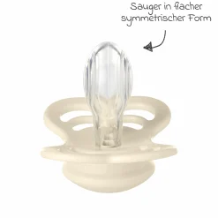 Schnuller 2er Pack Supreme - Silikon - Ivory / Blush - Gr. 6-36 M