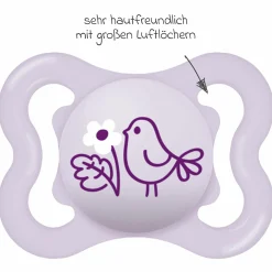 Schnuller 2er Pack Supreme - Silikon 0-6 M - Lila