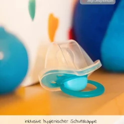 Schnuller Original DUO 0-6 M - Gelb & Türkis