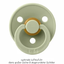 Schnuller Probierset Try-it Collection 3er Pack Colour Latex 0-6 M - Sage