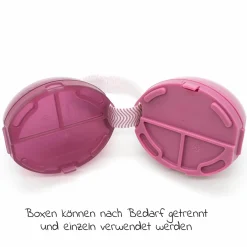 Schnullerbox Duo - Beere