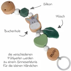 Schnullerkette HIPP - Esel