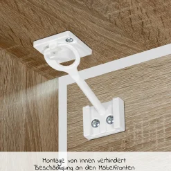 Schubladen- & Schranksicherung 8er Pack mit Montagehilfe - Weiß