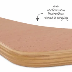 Schutzbügel aus Holz für Alpha Plus Move Hochstuhl - Natur