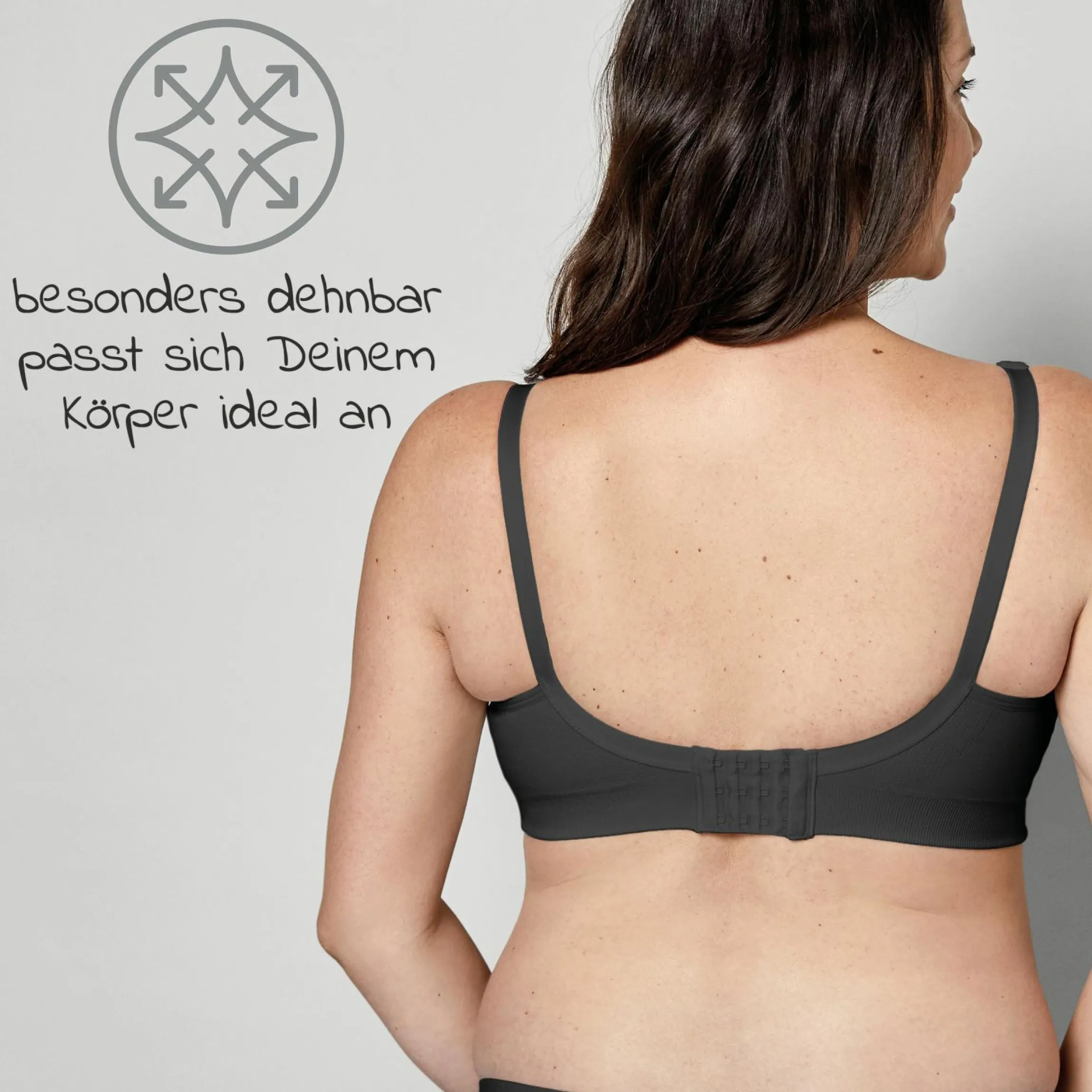 Schwangerschafts- & Still-BH Keep Cool Ultra BH - Schwarz - Gr. XL