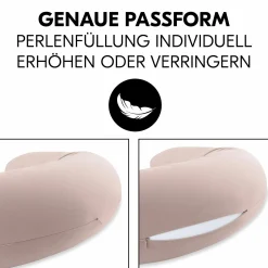 Schwangerschafts- und Stillkissen - Nurse N Care (190 cm Länge) - Smoky Pink