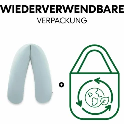 Schwangerschafts- und Stillkissen - Nurse N Care (190 cm Länge) - Eukalyptus
