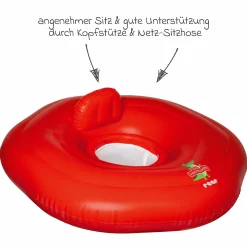 Schwimmsitz myswimbuddy von 6 Monate - 12 Monate - Rot - Kollektion 2024