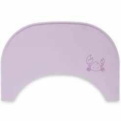 Silikon Auflage für Alpha Essbrett (rutschhemmend und abwischbar) - Highchair Tray Mat - Crab Lavender