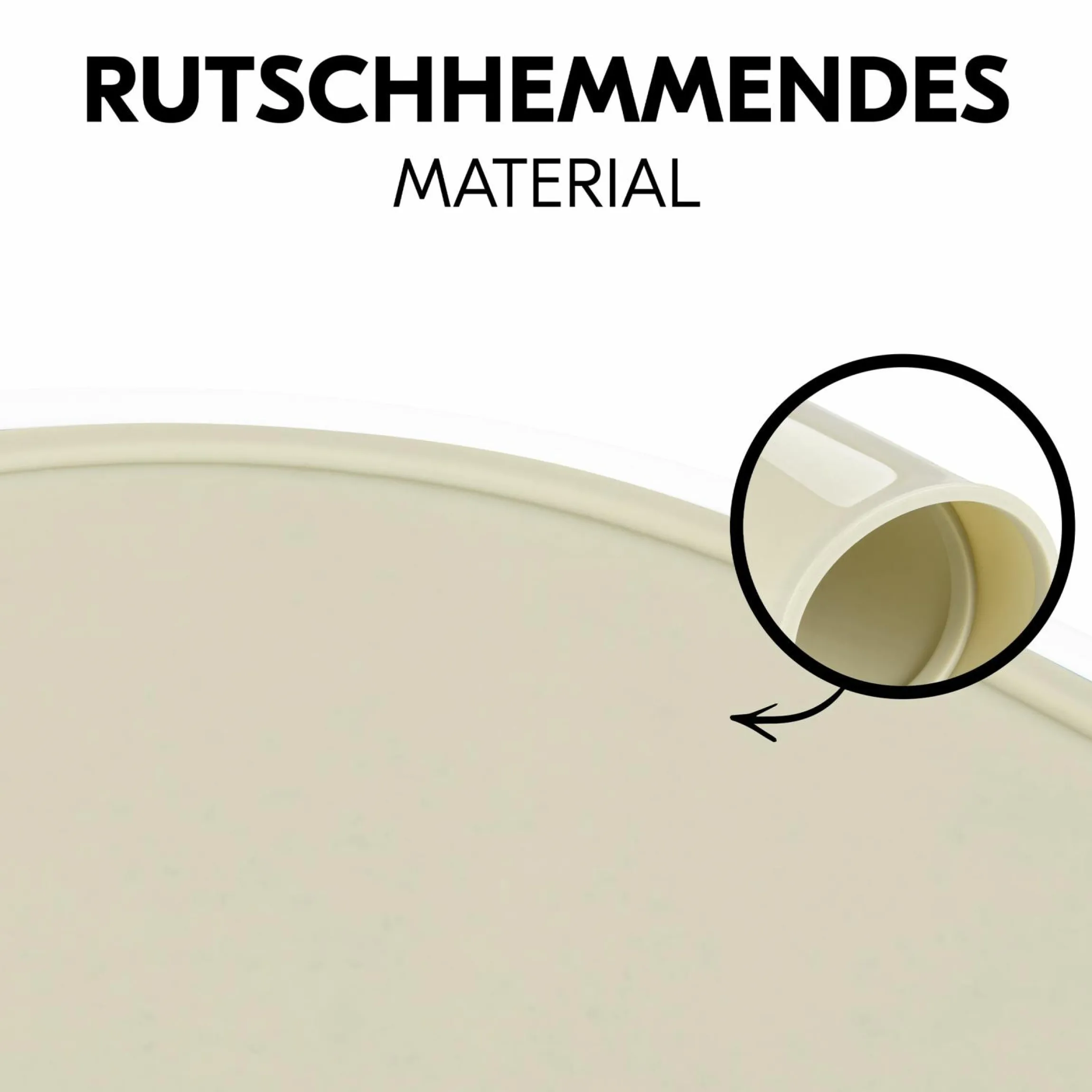 Silikon Auflage für Alpha Essbrett (rutschhemmend und abwischbar) - Highchair Tray Mat - Pooh - Dusty Beige