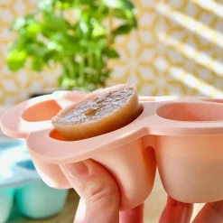 Silikon-Gefrierform Multiportions Blume 6 x 150 ml - Old Pink