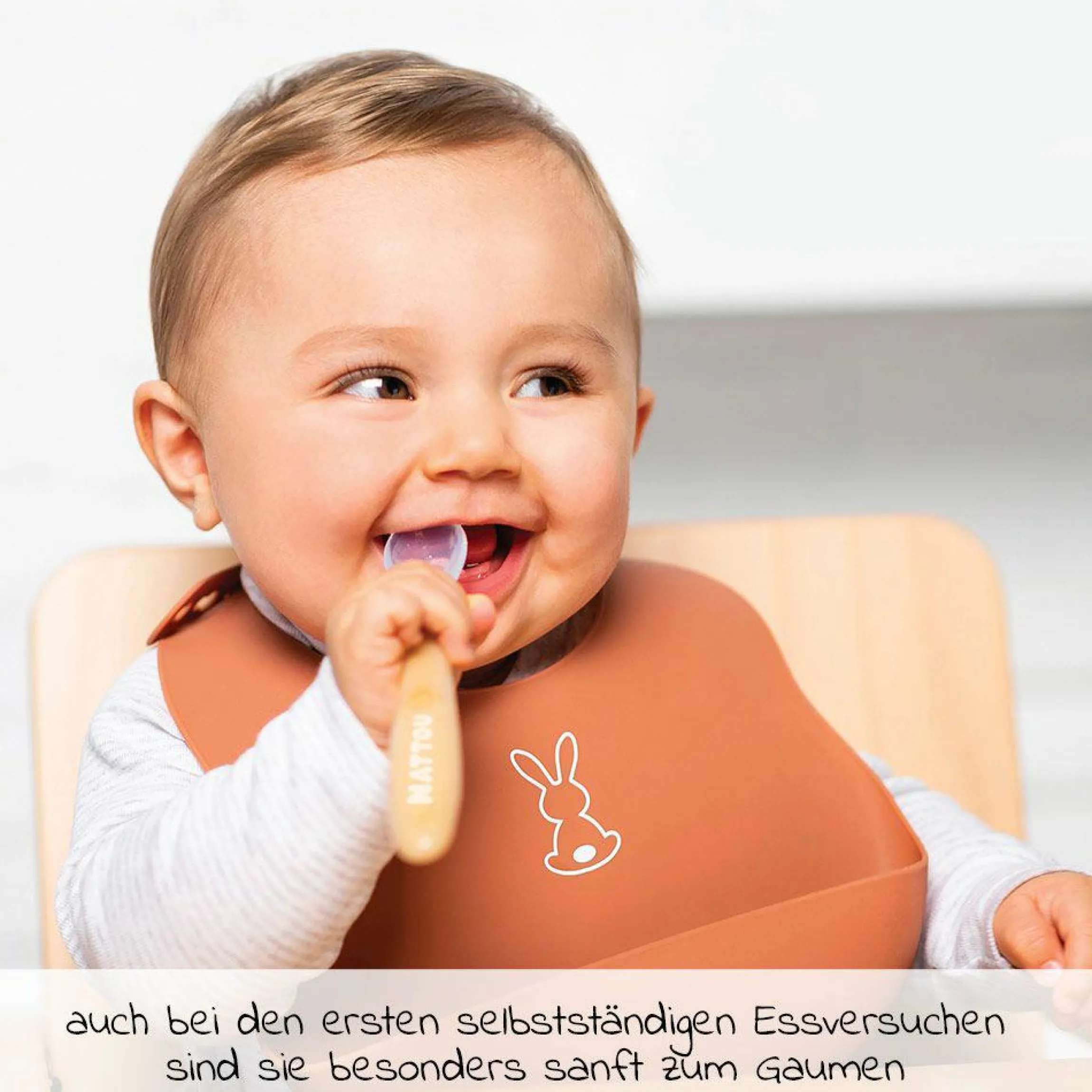 Silikon-Löffel 4er Pack mit Aufbewahrungsbox