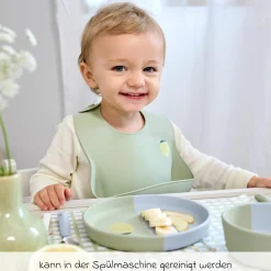 Silikon-Lätzchen - Happy Fruits - Lemon