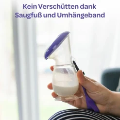 Silikon-Milchpumpe & Muttermilchauffänger