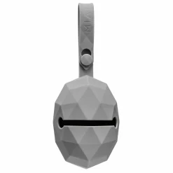 Silikon-Schnullerbox / Schnullerhalter - Diamant - Grau