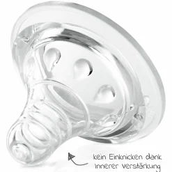 Silikon-Trinksauger 2er Pack Gr. M (für Folgenahrung 2)