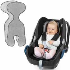 Sitzauflage für Babyschale Cool & Dry - Grau