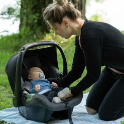 Sitzauflage für Babyschale Cool & Dry - Grau
