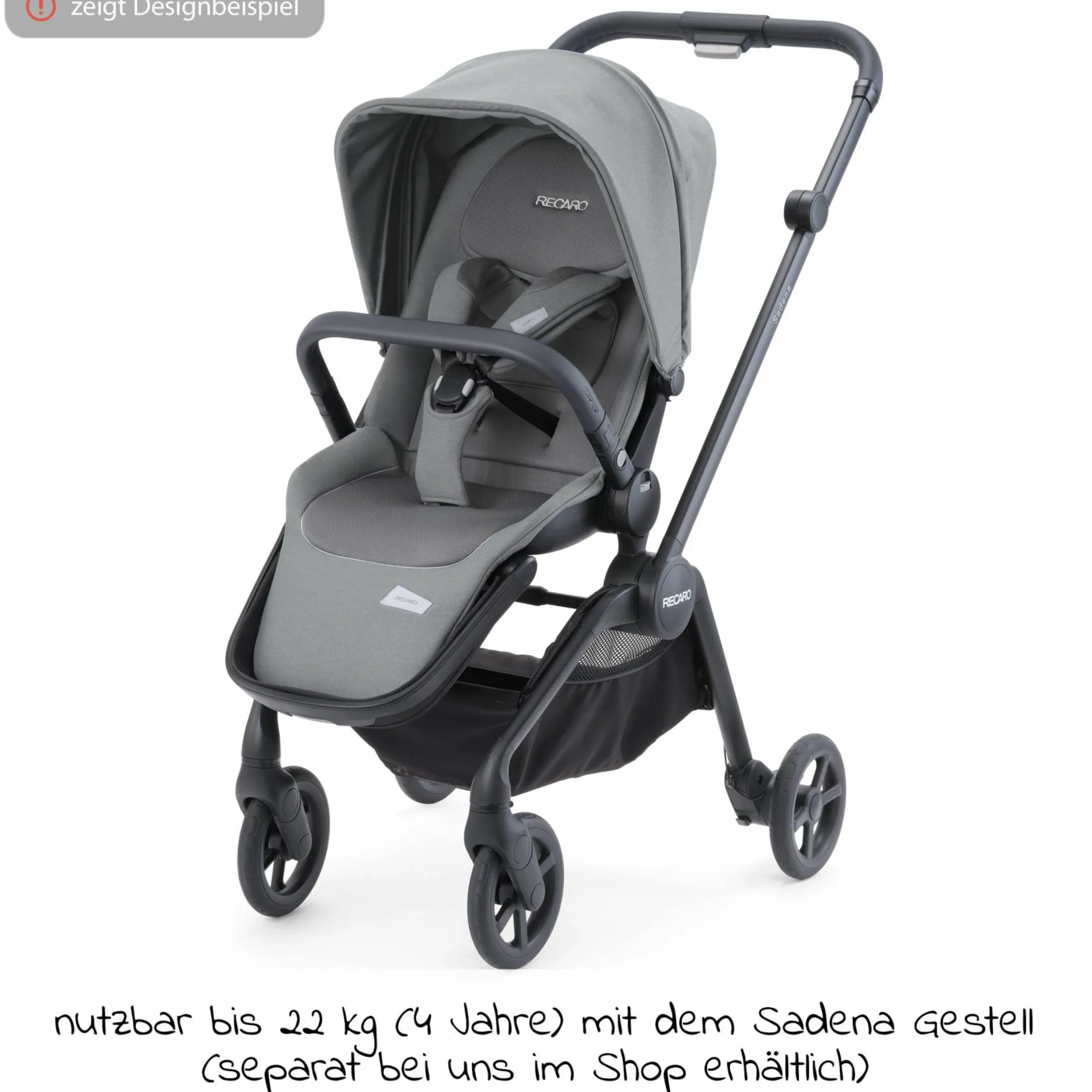 Sitzeinheit für Sadena und Celona - Prime - Silent Grey