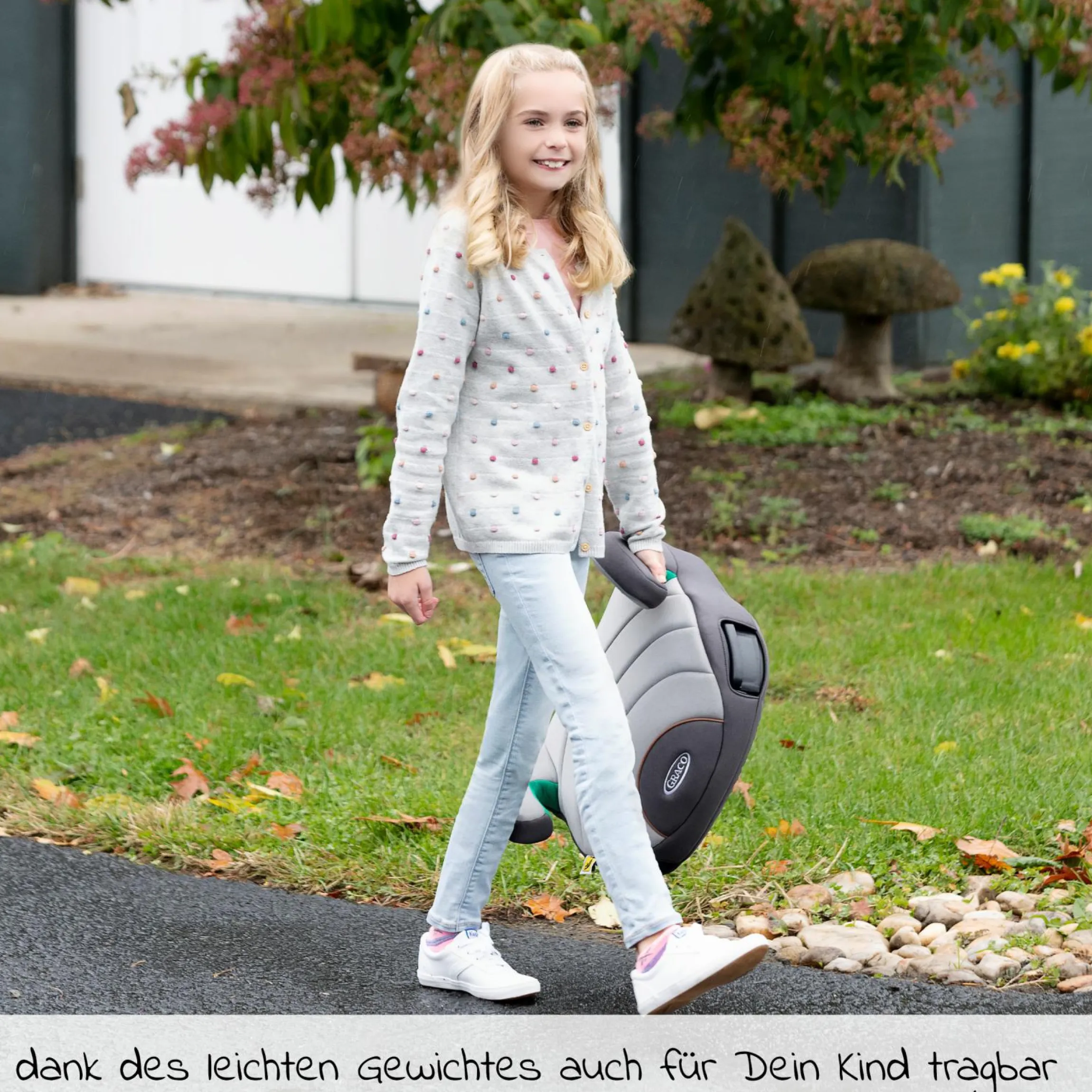 Sitzerhöhung Booster Eversure Lite R129 i-Size ab 7 Jahre - 12 Jahre (135 cm - 150 cm) nur 2kg leicht - Ebony - Kollektion 2025