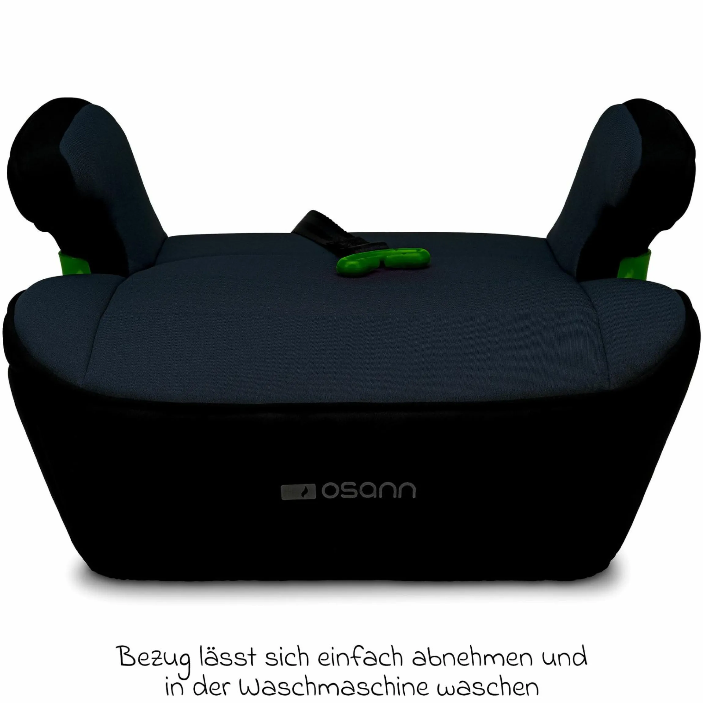 Sitzerhöhung Junior Gurtfix i-Size ab 7 Jahre - 12 Jahre (126 cm - 150 cm) nur 2,15 kg leicht - Nero - Kollektion 2025