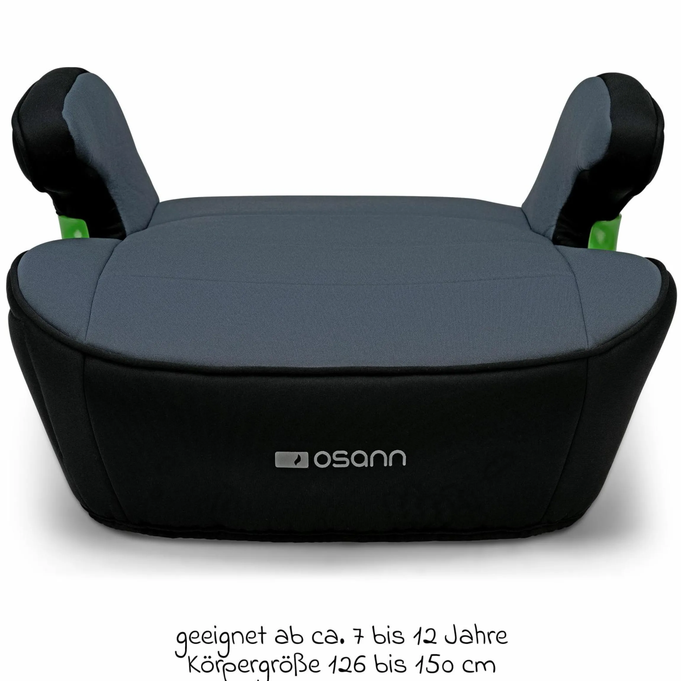 Sitzerhöhung Junior Isofix ab 7 Jahre - 12Jahre (126 cm - 150 cm) inkl. Isofix - Nero - Kollektion 2025