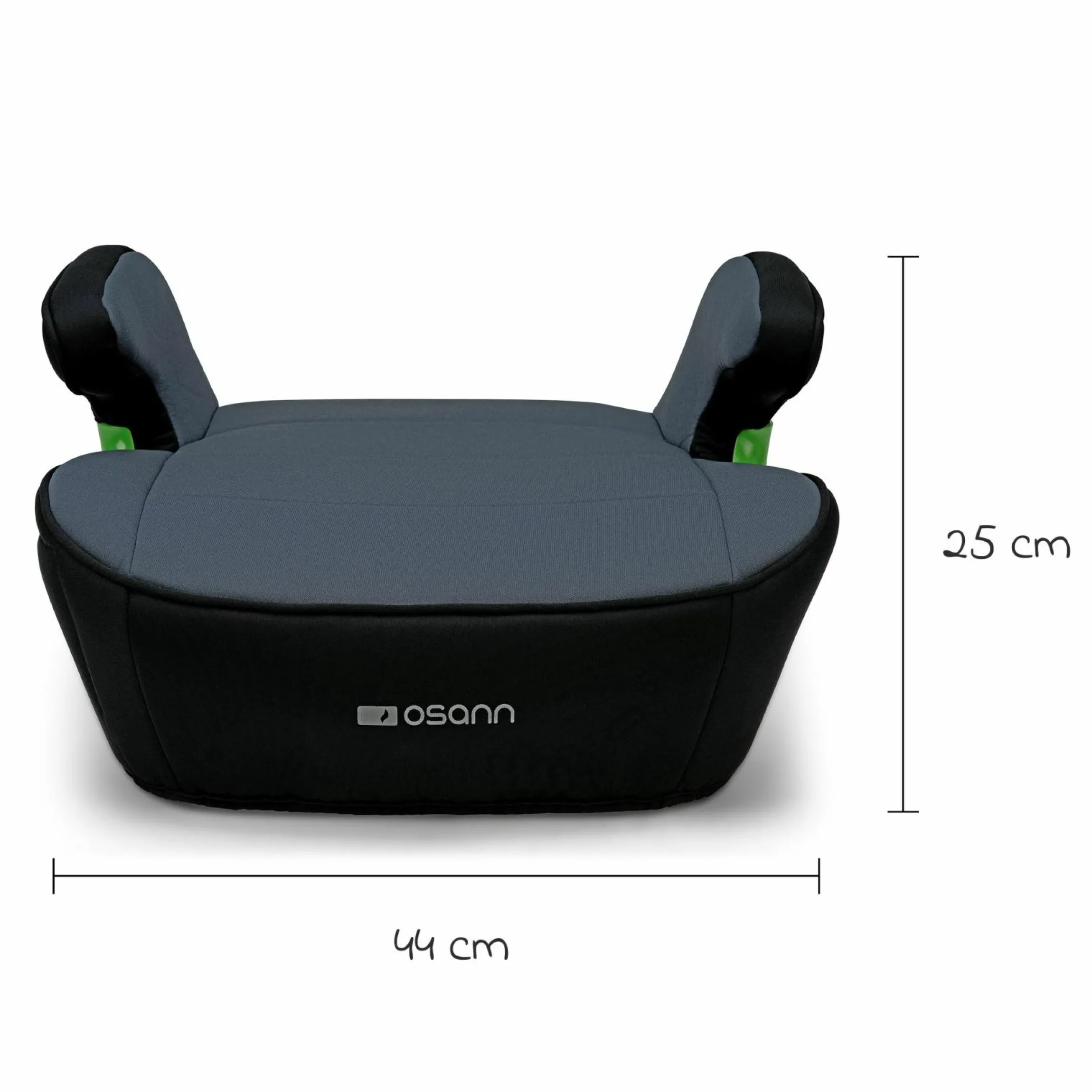 Sitzerhöhung Junior Isofix ab 7 Jahre - 12Jahre (126 cm - 150 cm) inkl. Isofix - Nero - Kollektion 2025