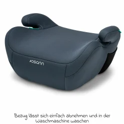 Sitzerhöhung Up i-Size ab 7 Jahre - 12 Jahre (125 cm - 150 cm) nur 1,1 kg leicht - Grey - Kollektion 2025