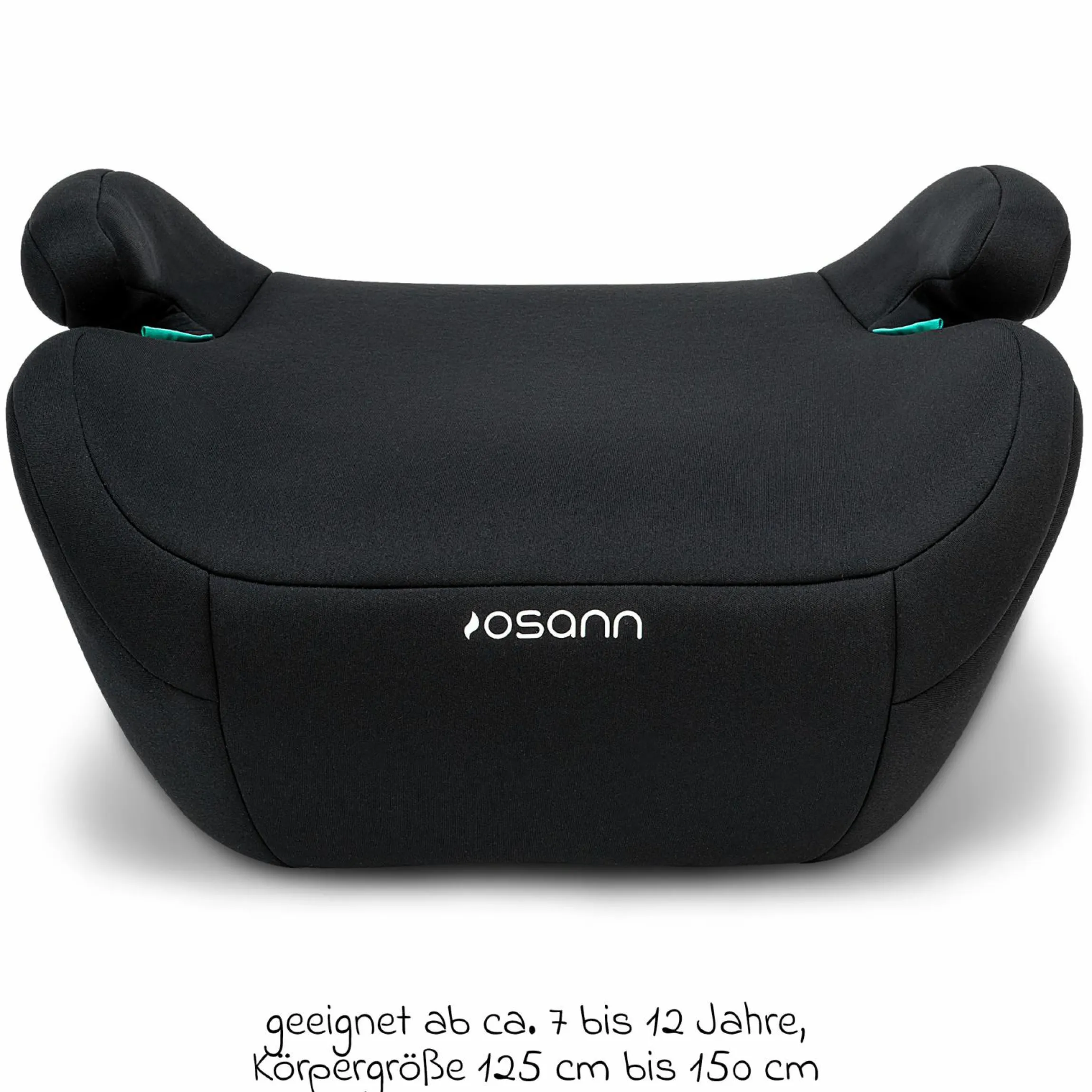 Sitzerhöhung Up i-Size ab 7 Jahre - 12 Jahre (125 cm - 150 cm) nur 2,15 kg leicht - Black - Kollektion 2025
