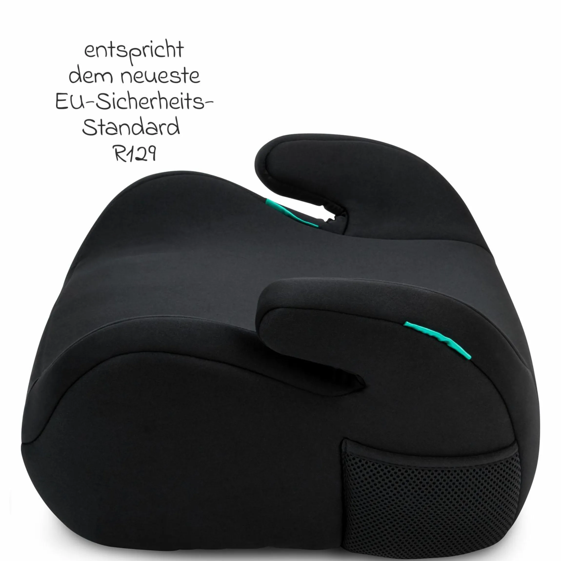 Sitzerhöhung Up i-Size ab 7 Jahre - 12 Jahre (125 cm - 150 cm) nur 2,15 kg leicht - Black - Kollektion 2025