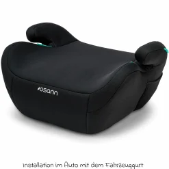 Sitzerhöhung Up i-Size ab 7 Jahre - 12 Jahre (125 cm - 150 cm) nur 2,15 kg leicht - Black - Kollektion 2025