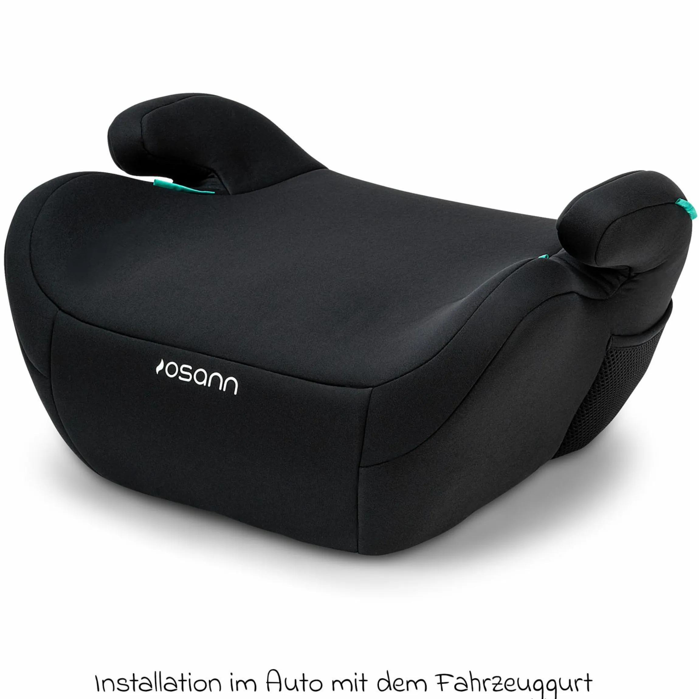 Sitzerhöhung Up i-Size ab 7 Jahre - 12 Jahre (125 cm - 150 cm) nur 2,15 kg leicht - Black - Kollektion 2025